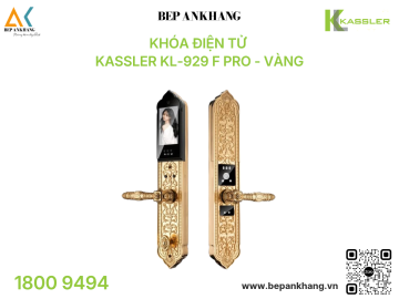 Khóa điện tử Kassler KL-929 F Pro - Vàng